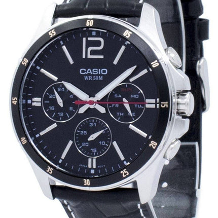 Casio Enticer Analog Quarz MTP-1374L-1AV MTP1374L-1AV Herrenuhr