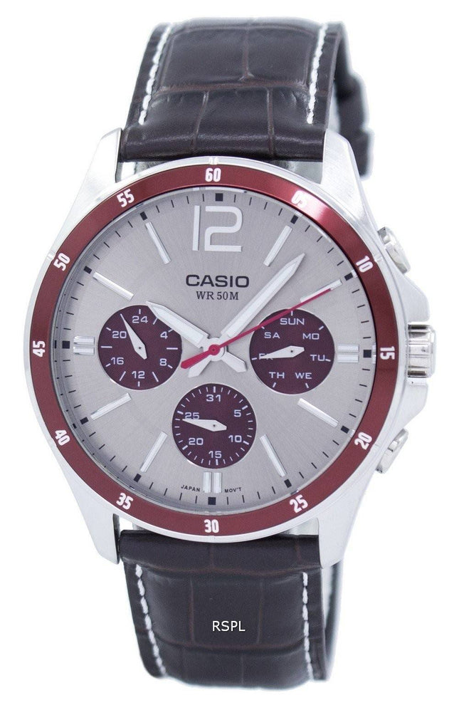 Casio Enticer Analog Quarz MTP-1374L-7A1VDF MTP1374L-7A1VDF Herrenuhr