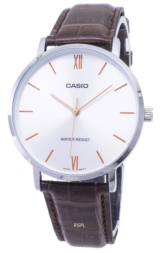 Casio Quarz MTP-VT01L-7B2 MTPVT01L-7B2 Analog Herrenuhr