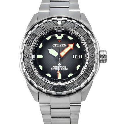 Citizen Promaster Dive Super Titanium schwarzes Zifferblatt Automatik NB6004-83E 200M Herrenuhr