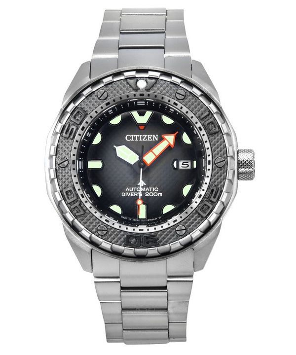 Citizen Promaster Dive Super Titanium schwarzes Zifferblatt Automatik NB6004-83E 200M Herrenuhr