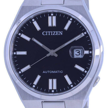 Citizen Schwarzes Zifferblatt Edelstahl Automatik NJ0150-81E Herrenuhr