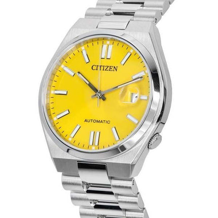 Citizen Tsuyosa Edelstahl orange Zifferblatt Automatik NJ0150-81Z Herrenuhr