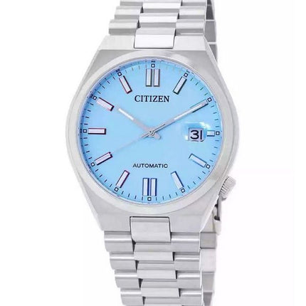 Citizen Tsuyosa Edelstahl blaues Zifferblatt Automatik NJ0151-53L Herrenuhr