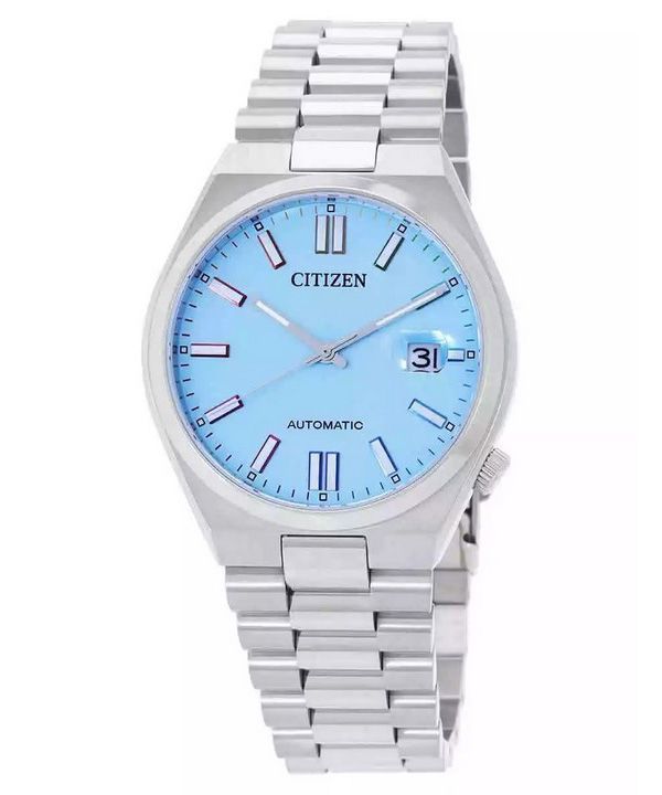 Citizen Tsuyosa Edelstahl blaues Zifferblatt Automatik NJ0151-53L Herrenuhr