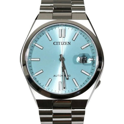 Citizen Tsuyosa Edelstahl-Eisblaues Zifferblatt Automatik NJ0151-88M 100M Herrenuhr