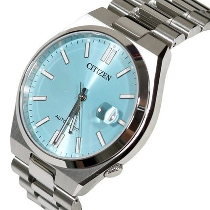 Citizen Tsuyosa Edelstahl-Eisblaues Zifferblatt Automatik NJ0151-88M 100M Herrenuhr