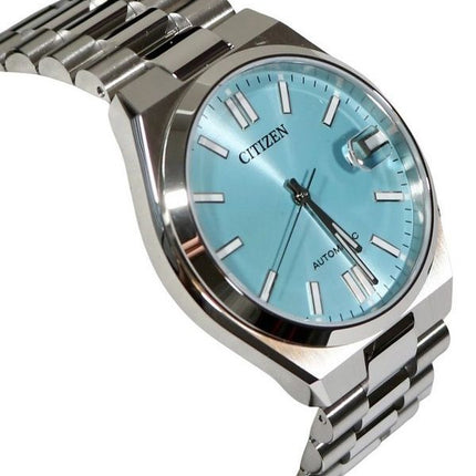 Citizen Tsuyosa Edelstahl-Eisblaues Zifferblatt Automatik NJ0151-88M 100M Herrenuhr