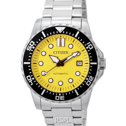 Citizen Urban Mechanical Yellow Dial Automatic NJ0170-83Z 100M Herrenuhr