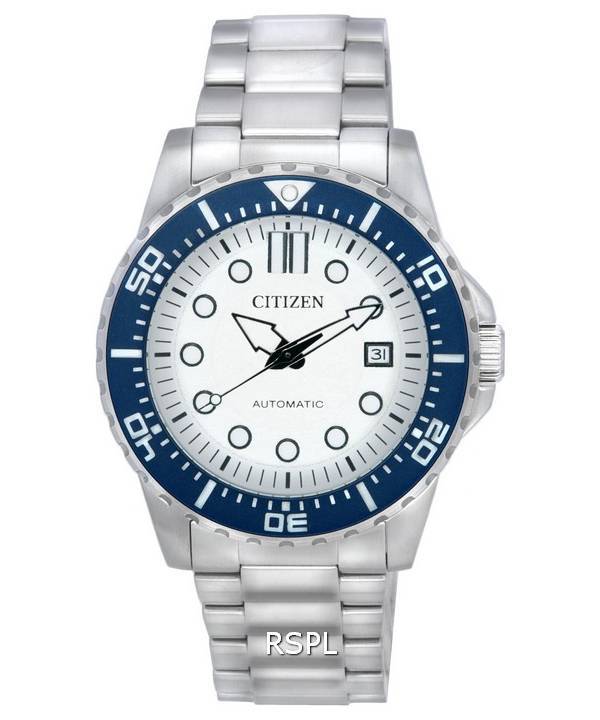 Citizen Urban White Dial Automatic NJ0171-81A 100M Herrenuhr