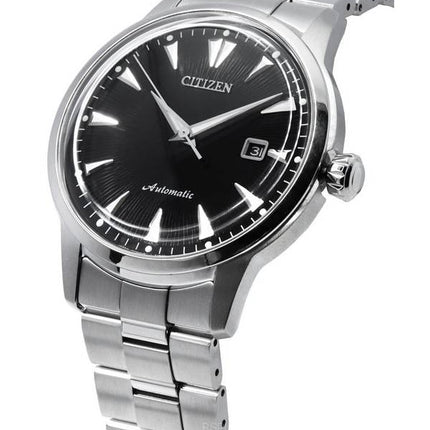 Citizen Kuroshio 64 Series Limited Edition Edelstahl Schwarzes Zifferblatt Automatik NK0001-84E Herrenuhr