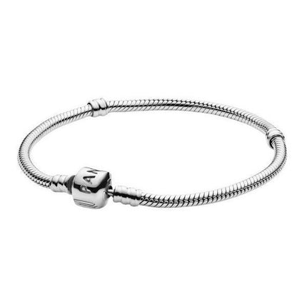 Pandora Moments Schlangenglieder-Sterlingsilber-Armband 590702HV-20 für Damen