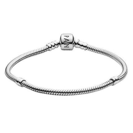 Pandora Moments Schlangenglieder-Sterlingsilber-Armband 590702HV-20 für Damen