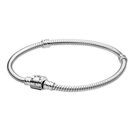 Pandora Moments Schlangenkettenarmband mit Tonnenverschluss 598816C00-20 für Damen