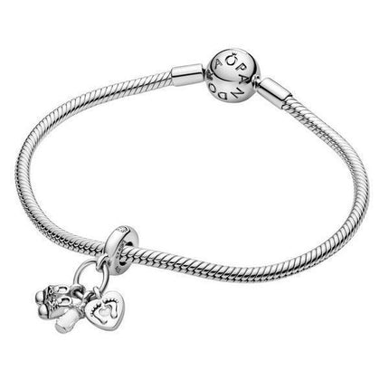 Pandora Babyflasche und Schuhe Anhänger Charm 798106CZ für Damen