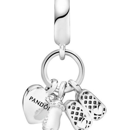 Pandora Babyflasche und Schuhe Anhänger Charm 798106CZ für Damen