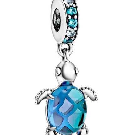 Pandora Murano Glas Meeresschildkröte Anhänger Charm 798939C01 für Damen