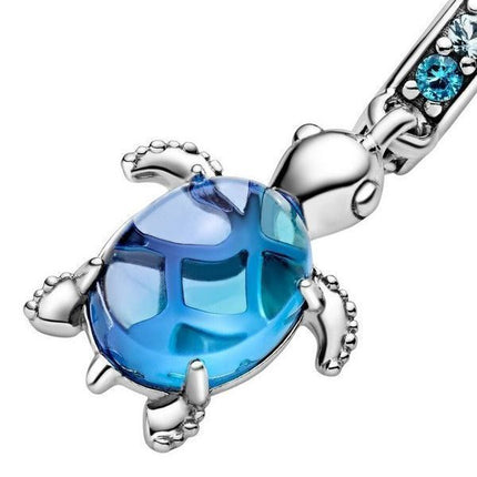 Pandora Murano Glas Meeresschildkröte Anhänger Charm 798939C01 für Damen