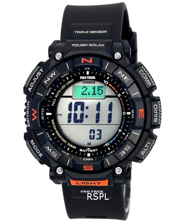 Casio Protrek Digital Solarbetriebene PRG-340-1 PRG340-1 100M Herrenuhr