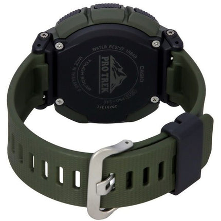 Casio Pro Trek Digital Green Bio Based Resin Strap Tough Solar PRG-340-3 100M Herrenuhr