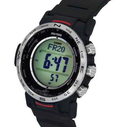 Casio Pro Trek Climber Line Digitales biobasiertes Harzarmband Tough Solar PRW-35-1A 100M Herrenuhr