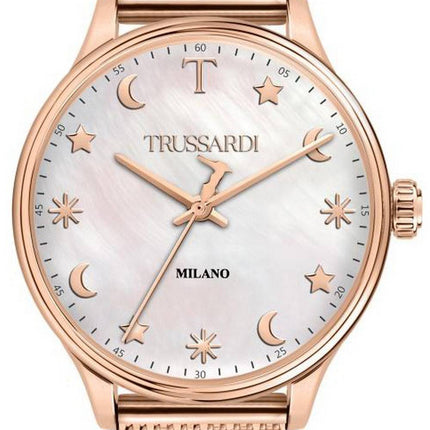 Trussardi T-Complicity Perlmutt Zifferblatt Quarz R2453130501 Damenuhr