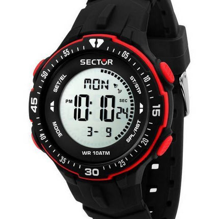 Sector EX-26 Digital Silikonarmband Quarz R3251280001 100M Herrenuhr