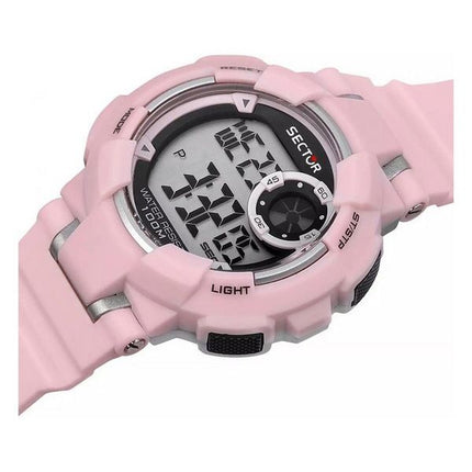 Sector Ex-36 Digital Pink Polyurethan Strap Black Dial Quartz R3251283004 100M Damenuhr