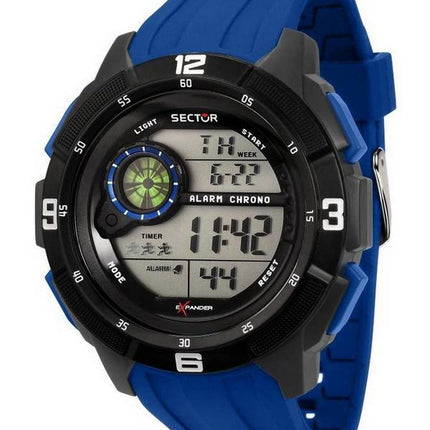 Sector EX-04 Digital Silikonarmband Quarz R3251535002 Herrenuhr