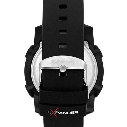 Sector EX-38 Digital schwarzes Kunststoffarmband Quarz R3251546002 100M Herrenuhr