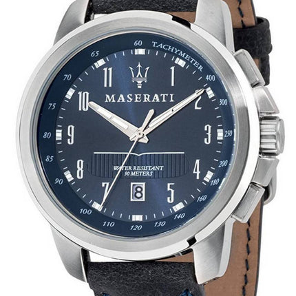 Maserati Successo Tachymeter Quartz R8851121003 Herrenuhr