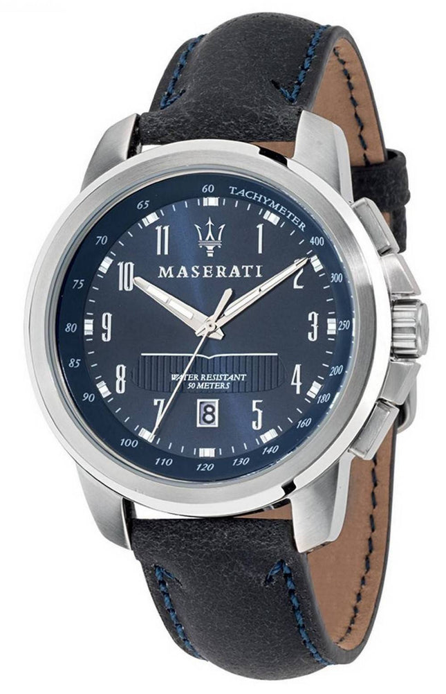 Maserati Successo Tachymeter Quartz R8851121003 Herrenuhr