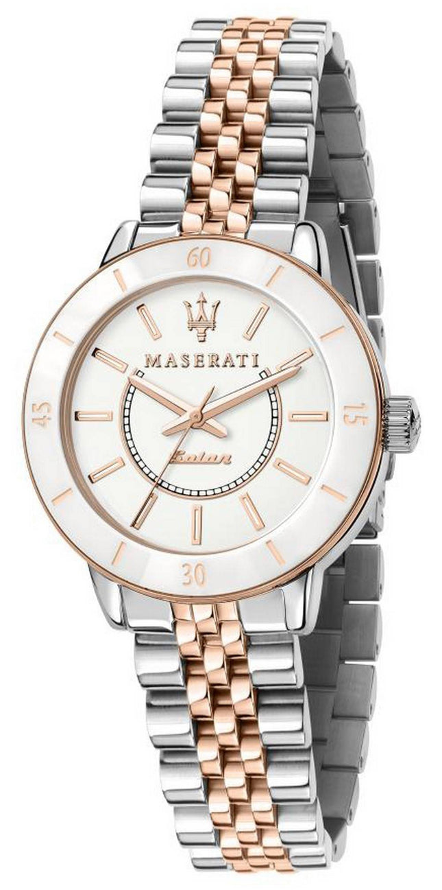 Maserati Stile Open Heart Schwarzes Zifferblatt Edelstahl Automatik R8823142002 100M Herrenuhr