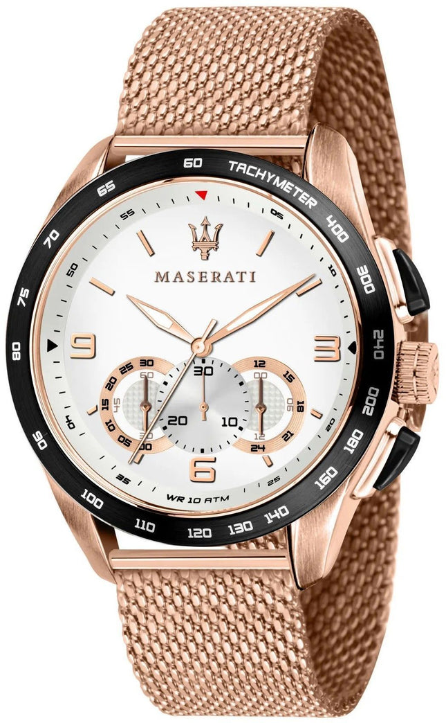 Maserati Traguardo R8873612011 Chronograph Tachymeter Quarz Herrenuhr