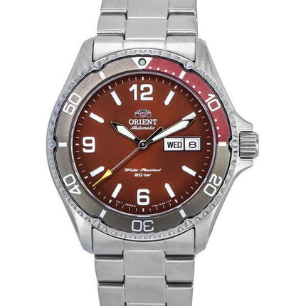 Orient Sports Kamasu Mako III Edelstahl rotes Zifferblatt automatische Taucheruhr RA-AA0820R19B RA-AA0820R39B 200M Herrenuhr