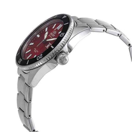 Orient Red Dial Edelstahl Automatik RA-AA0915R19B 200M Herrenuhr