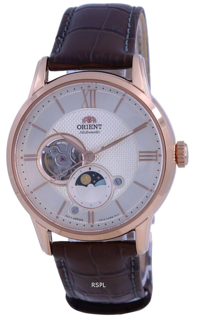 Orient Classic Sun &  Moon Open Heart Automatik RA-AS0009S10B Herrenuhr