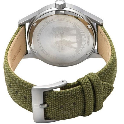 Ratio Quest Herren-Felduhr Saphir-Canvas-Armband Quarz RTQ027 100M Lewis &amp, Clark Edition