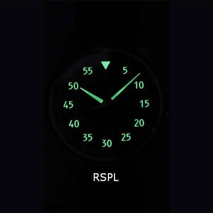 Ratio Skysurfer Pilot Black Sunray Zifferblatt Leder Automatik RTS321 200M Herrenuhr