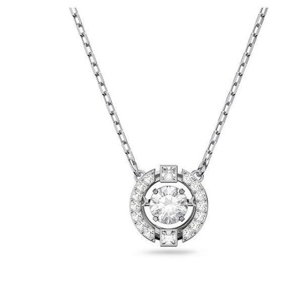 Swarovski Una Halskette mit rhodiniertem Zirkonia 5286137 für Damen