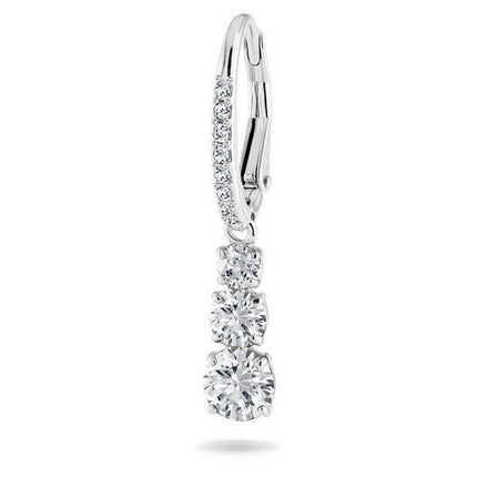 Swarovski Stilla Attract Creolen mit Rhodinierung und Zirkonia 5416155 für Damen