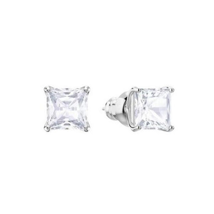 Swarovski Stilla Attract Rhodinierte Ohrstecker mit Zirkonia 5430365 für Damen