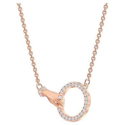 Swarovski Symbolica Halskette mit klaren Kristallen und Roségold-Beschichtung 5489573 für Damen