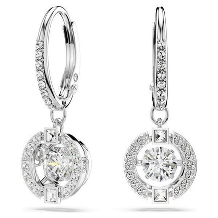 Swarovski Una Ohrringe, rhodiniert und mit Zirkonia, 5504652, für Damen