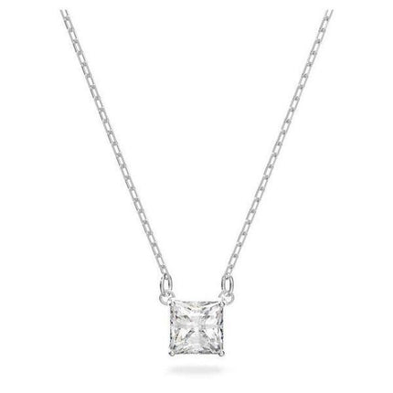 Swarovski Stilla Attract Halskette mit rhodiniertem Zirkonia 5510696 für Damen