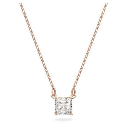 Swarovski Stilla Attract Halskette mit klaren Kristallen und Roségold-Ton 5510698 für Damen