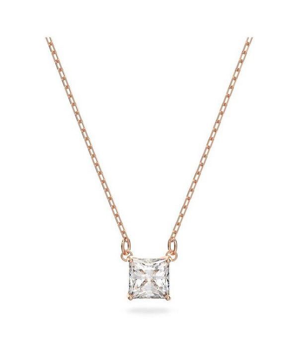 Swarovski Stilla Attract Halskette mit klaren Kristallen und Roségold-Ton 5510698 für Damen