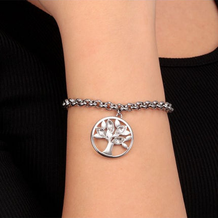 Morellato Vita Lebensbaum-Armband aus Edelstahl SATD19 für Damen