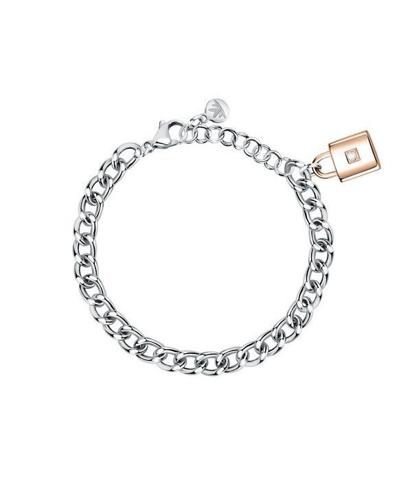 Morellato Abbraccio Armband aus Edelstahl und Bronze SAUB10 für Damen