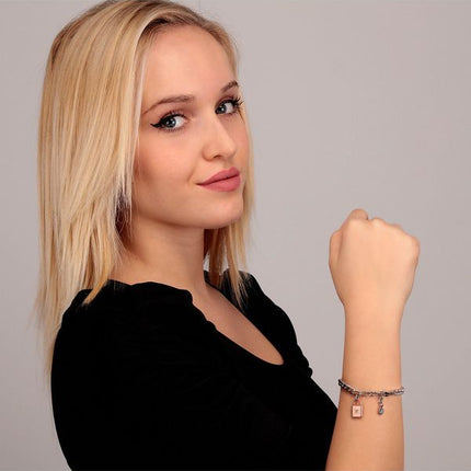 Morellato Abbraccio Armband aus Edelstahl und Bronze SAUB10 für Damen